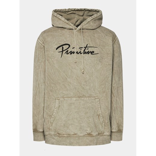Primitive Bluza Nuevo Acid Washed PAPFA2314 Brązowy Regular Fit ze sklepu MODIVO w kategorii Bluzy męskie - zdjęcie 182707337