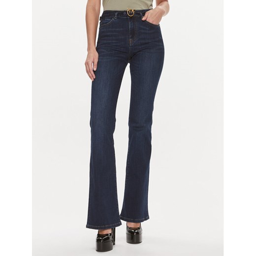 Pinko Jeansy Flora 100166 A1MF Granatowy Regular Fit ze sklepu MODIVO w kategorii Jeansy damskie - zdjęcie 182707357