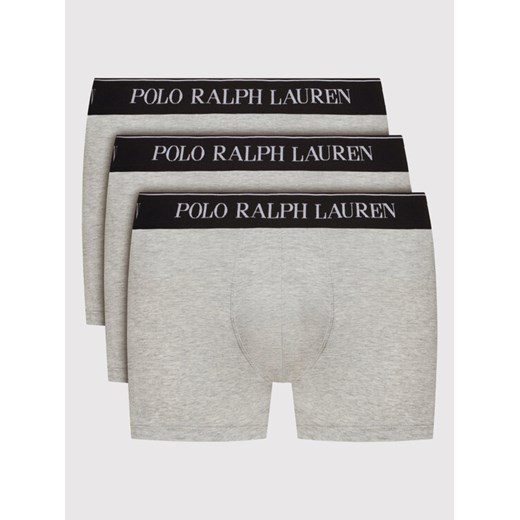 Polo Ralph Lauren Komplet 3 par bokserek 714835885005 Szary ze sklepu MODIVO w kategorii Majtki męskie - zdjęcie 182707365