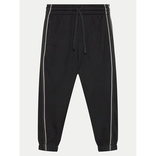 United Colors Of Benetton Spodnie dresowe 330SCF059 Czarny Regular Fit ze sklepu MODIVO w kategorii Spodnie chłopięce - zdjęcie 182707366