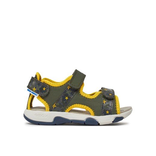 Geox Sandały B Sandal Multy Boy B450FA 014CE C0629 S Khaki ze sklepu MODIVO w kategorii Sandały dziecięce - zdjęcie 182707367