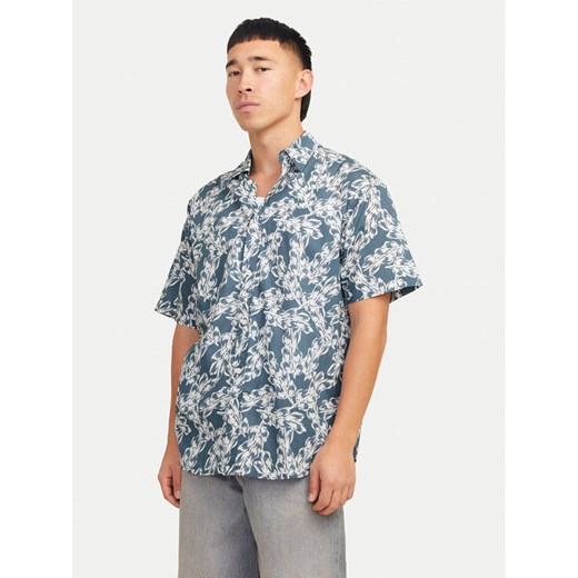 Jack&Jones Koszula Joshua 12271089 Niebieski Wide Fit ze sklepu MODIVO w kategorii Koszule męskie - zdjęcie 182707437