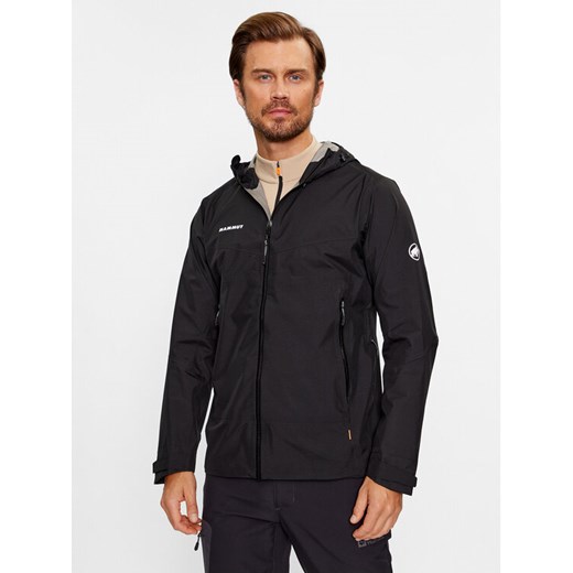 Mammut Kurtka przejściowa Convey Tour HS Hooded Jacket 1010-27841-0001-113 Czarny Regular Fit ze sklepu MODIVO w kategorii Kurtki męskie - zdjęcie 182707497