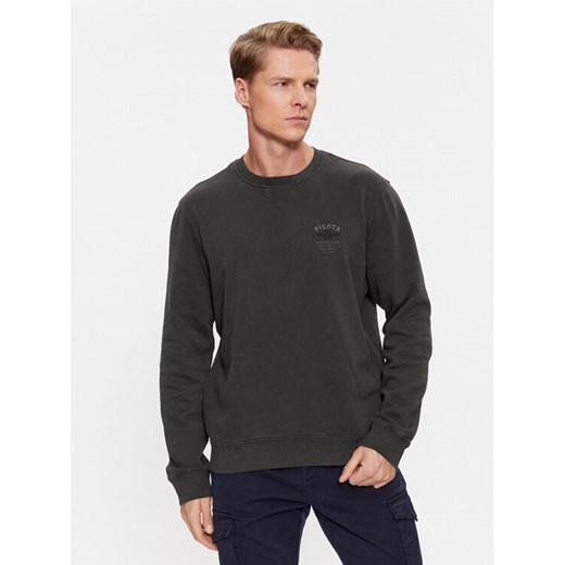 Aeronautica Militare Bluza 232FE1829F533 Szary Regular Fit ze sklepu MODIVO w kategorii Bluzy męskie - zdjęcie 182707527
