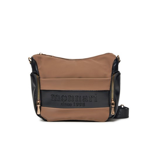 Monnari Torebka TORIMP0-24Z-BAG5830-K015D000-R00 Brązowy ze sklepu MODIVO w kategorii Listonoszki - zdjęcie 182707535