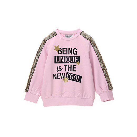 Original Marines Bluza DCA3546F Różowy Regular Fit ze sklepu MODIVO w kategorii Bluzy dziewczęce - zdjęcie 182707549