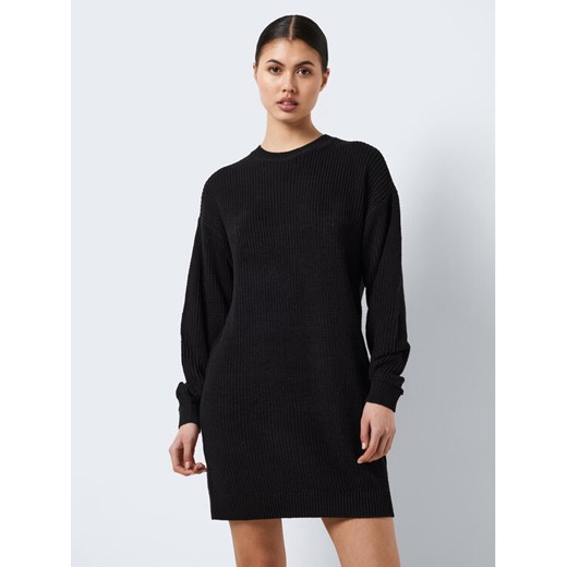 Noisy May Sukienka dzianinowa Maysa 27027577 Czarny Loose Fit ze sklepu MODIVO w kategorii Sukienki - zdjęcie 182707595