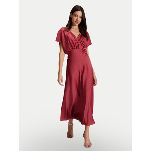 Swing Sukienka koktajlowa 5AH11400 Czerwony Loose Fit ze sklepu MODIVO w kategorii Sukienki - zdjęcie 182707636