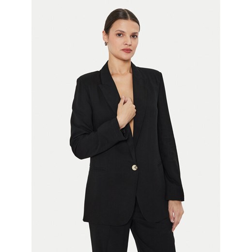 ViCOLO Marynarka TB1561 Czarny Regular Fit ze sklepu MODIVO w kategorii Marynarki damskie - zdjęcie 182707699
