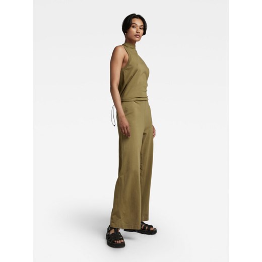 G-Star Raw Kombinezon D23252-B771-B212 Zielony Regular Fit ze sklepu MODIVO w kategorii Kombinezony damskie - zdjęcie 182707709