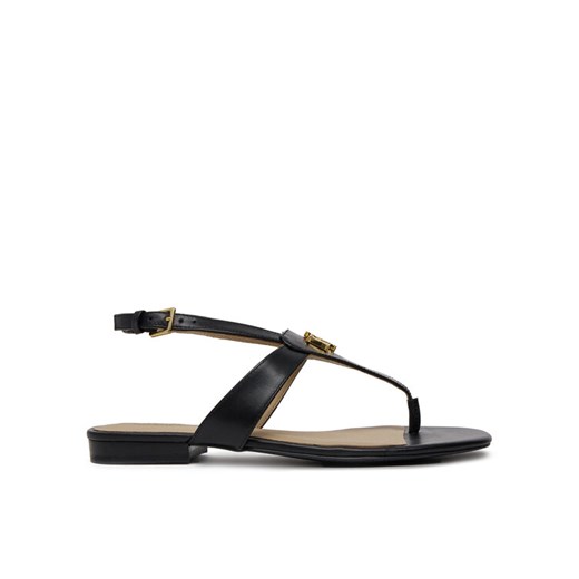 LAUREN RALPH LAUREN Sandały Everley 802959145001 Czarny ze sklepu MODIVO w kategorii Sandały damskie - zdjęcie 182707737