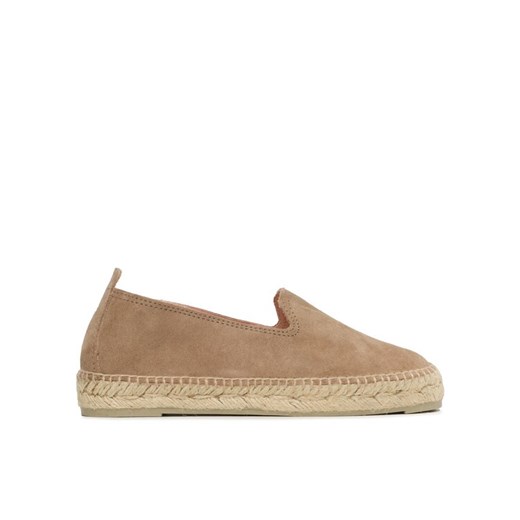Manebi Espadryle Flat Espardilles W 1.9 N0 Beżowy ze sklepu MODIVO w kategorii Espadryle damskie - zdjęcie 182707758