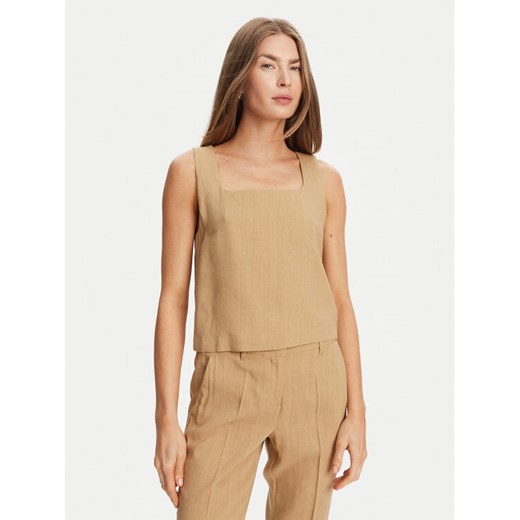 Marella Top Terni 2513161055 Beżowy Regular Fit ze sklepu MODIVO w kategorii Bluzki damskie - zdjęcie 182707809