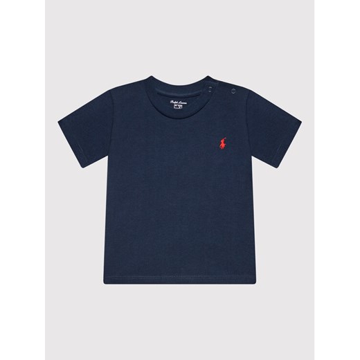 Polo Ralph Lauren T-Shirt 320832904035 Granatowy Regular Fit ze sklepu MODIVO w kategorii Koszulki niemowlęce - zdjęcie 182707866