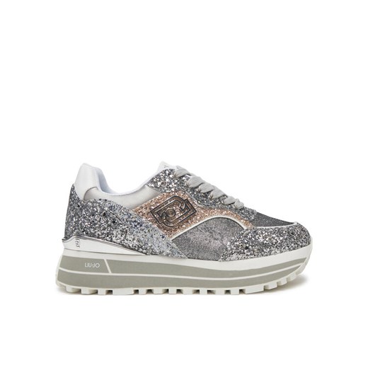 Liu Jo Sneakersy BA5015 TX007 Srebrny ze sklepu MODIVO w kategorii Buty sportowe damskie - zdjęcie 182707928