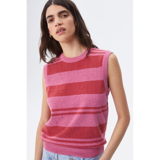 Americanos Kamizelka Cambridge Kolorowy Slim Fit ze sklepu MODIVO w kategorii Kamizelki damskie - zdjęcie 182708186