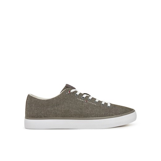 Tommy Hilfiger Tenisówki Th Hi Vulc Low Core Chambray FM0FM05389 Szary ze sklepu MODIVO w kategorii Trampki męskie - zdjęcie 182708208