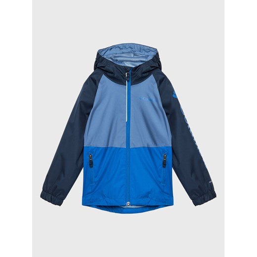 Columbia Kurtka przeciwdeszczowa Youth Dalby Springs™ 1877671 Granatowy Regular Fit ze sklepu MODIVO w kategorii Kurtki chłopięce - zdjęcie 182708228