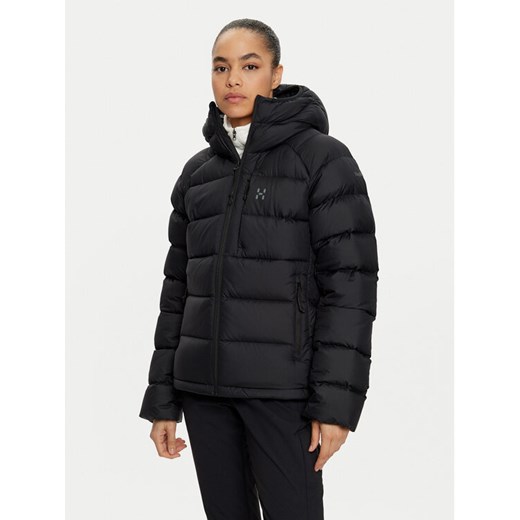 Haglöfs Kurtka puchowa Rosson 607468 Czarny Relaxed Fit ze sklepu MODIVO w kategorii Kurtki damskie - zdjęcie 182708277