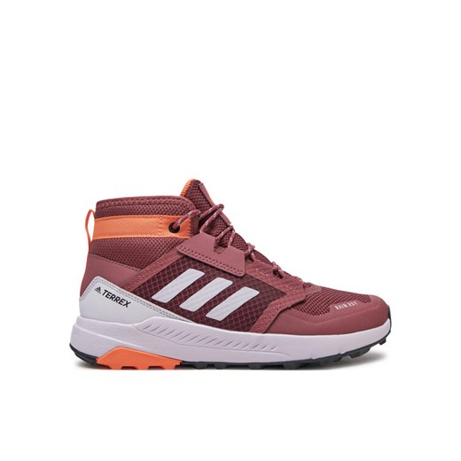 adidas Trekkingi Terrex Trailmaker Mid RAIN.RDY ID0925 Brązowy ze sklepu MODIVO w kategorii Buty trekkingowe dziecięce - zdjęcie 182708278