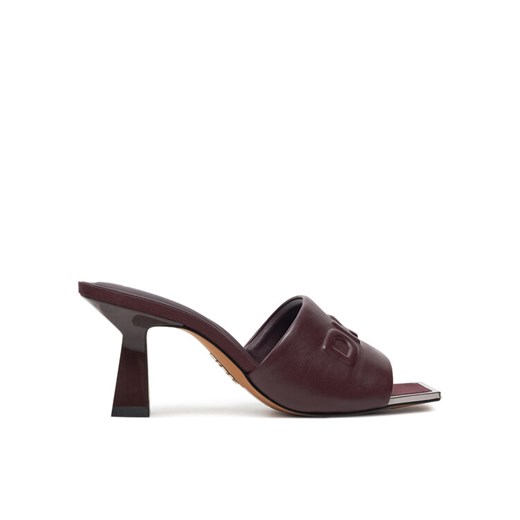 DKNY Klapki Keke K3471856 Bordowy 36 MODIVO
