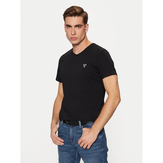 Guess T-Shirt M2YI32 J1314 Granatowy Slim Fit ze sklepu MODIVO w kategorii T-shirty męskie - zdjęcie 182708368