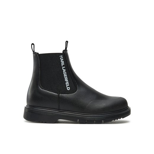 Karl Lagerfeld Kids Sztyblety Z30365 M Czarny ze sklepu MODIVO w kategorii Buty zimowe dziecięce - zdjęcie 182708386