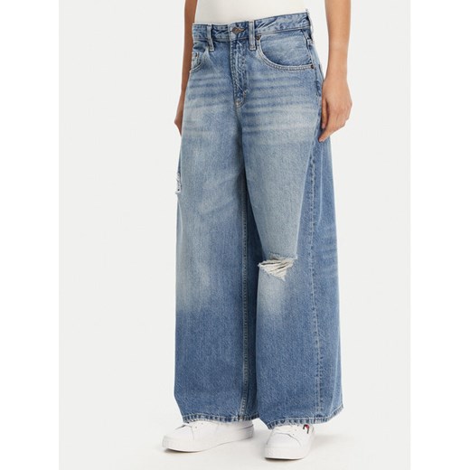 Tommy Jeans Jeansy Charlie DW0DW21277 Niebieski Loose Fit ze sklepu MODIVO w kategorii Jeansy damskie - zdjęcie 182708426