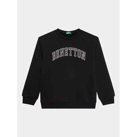United Colors Of Benetton Bluza 3J68C10D4 Czarny Regular Fit United Colors Of Benetton 150 MODIVO