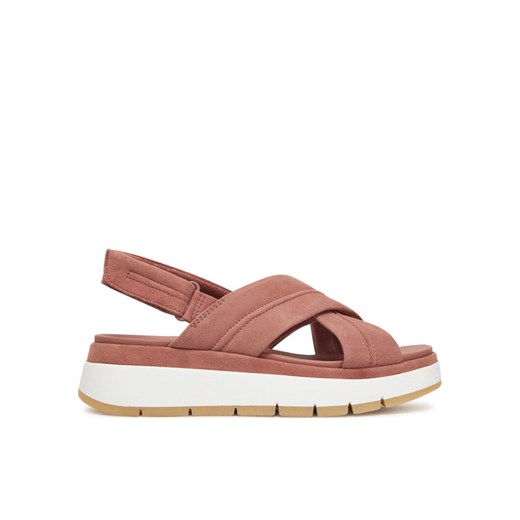 Clarks Sandały Tuscan Cross 26181471 Różowy ze sklepu MODIVO w kategorii Sandały damskie - zdjęcie 182708487