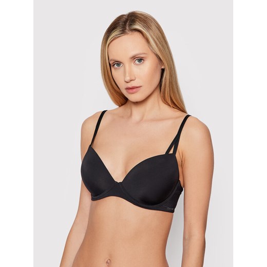 Calvin Klein Underwear Biustonosz push-up 000QF6016E Czarny ze sklepu MODIVO w kategorii Biustonosze - zdjęcie 182708505