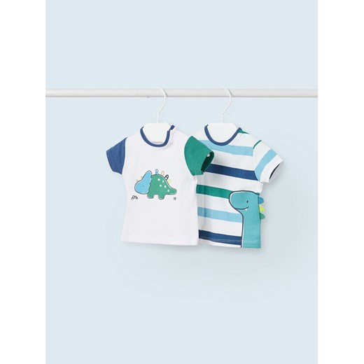 Mayoral Komplet 2 t-shirtów 1002 Kolorowy ze sklepu MODIVO w kategorii Koszulki niemowlęce - zdjęcie 182708509