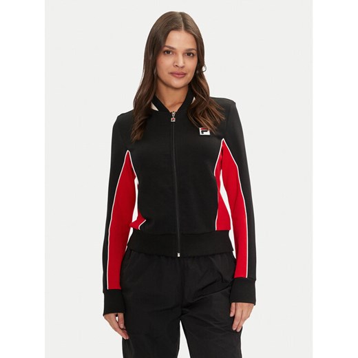 Fila Bluza Laiben FAW0741 Czarny Regular Fit ze sklepu MODIVO w kategorii Bluzy damskie - zdjęcie 182708525
