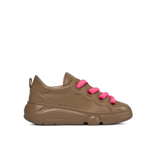 AGL Sneakersy Magic Bubble D938049PGSOFTY0411 Beżowy ze sklepu MODIVO w kategorii Buty sportowe damskie - zdjęcie 182708548