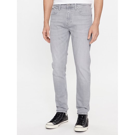Pepe Jeans Jeansy PM207387 Szary Skinny Fit ze sklepu MODIVO w kategorii Jeansy męskie - zdjęcie 182708609