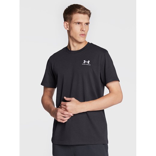 Under Armour T-Shirt Ua Logo Embroidered 1373997 Czarny Relaxed Fit ze sklepu MODIVO w kategorii T-shirty męskie - zdjęcie 182708615