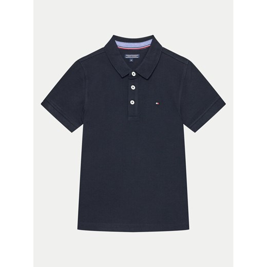 Tommy Hilfiger Polo KB0KB03975 D Granatowy Regular Fit ze sklepu MODIVO w kategorii T-shirty chłopięce - zdjęcie 182708625