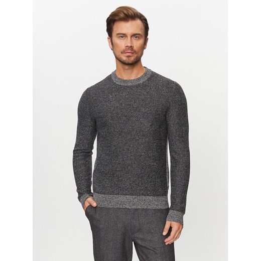 Boss Sweter Marameo 50500662 Czarny Regular Fit ze sklepu MODIVO w kategorii Swetry męskie - zdjęcie 182708666