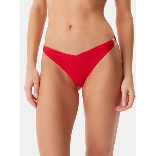 Guess Dół od bikini E5GO38 MC04R Czerwony ze sklepu MODIVO w kategorii Stroje kąpielowe - zdjęcie 182708726