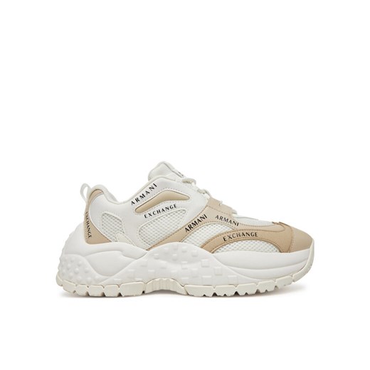 Armani Exchange Sneakersy XDX120 XV708 U626 Biały ze sklepu MODIVO w kategorii Buty sportowe damskie - zdjęcie 182708728