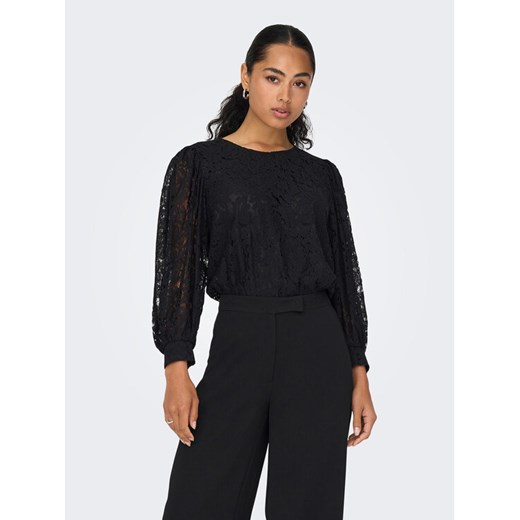 ONLY Bluzka 15283271 Czarny Regular Fit ze sklepu MODIVO w kategorii Bluzki damskie - zdjęcie 182708835