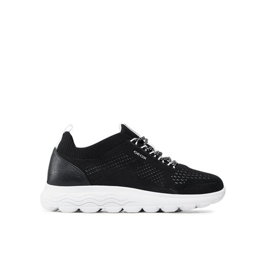 Geox Sneakersy D Spherica A D15NUA 0006K C9999 Czarny ze sklepu MODIVO w kategorii Buty sportowe damskie - zdjęcie 182708847