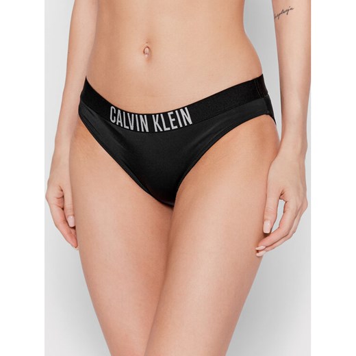 Calvin Klein Swimwear Dół od bikini Intense Power KW0KW01859 Czarny ze sklepu MODIVO w kategorii Stroje kąpielowe - zdjęcie 182708867