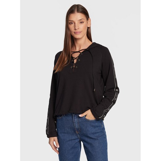 Liu Jo Sport Bluza TF2153 F0576 Czarny Relaxed Fit ze sklepu MODIVO w kategorii Bluzy damskie - zdjęcie 182708898