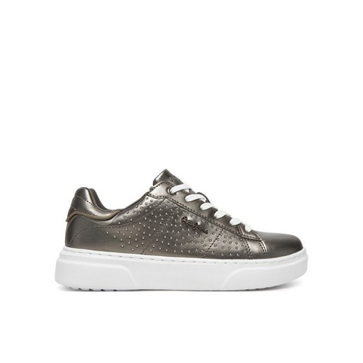 Pepe Jeans Sneakersy Eaton Gala PLS00039 Szary ze sklepu MODIVO w kategorii Buty sportowe damskie - zdjęcie 182708928