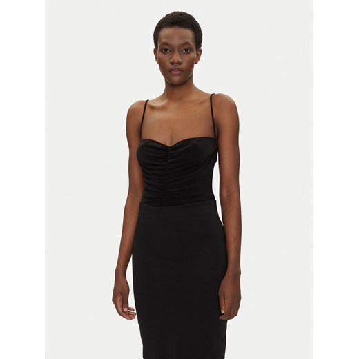NORMA KAMALI Body KK424XPLH21001 Czarny Slim Fit ze sklepu MODIVO w kategorii Bluzki damskie - zdjęcie 182708949