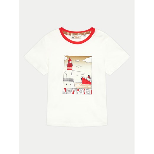 Original Marines T-Shirt DEP0274NM Biały Regular Fit ze sklepu MODIVO w kategorii T-shirty chłopięce - zdjęcie 182709005