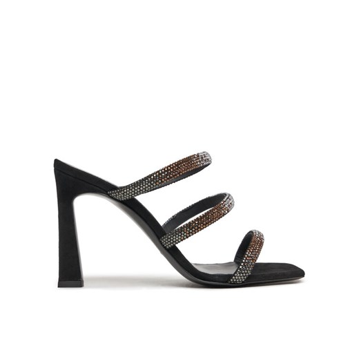 Pollini Klapki SA28179C1ITAS000 Czarny ze sklepu MODIVO w kategorii Klapki damskie - zdjęcie 182709039