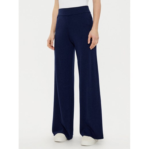 Kontatto Spodnie materiałowe AI2025 Granatowy Relaxed Fit ze sklepu MODIVO w kategorii Spodnie damskie - zdjęcie 182709077