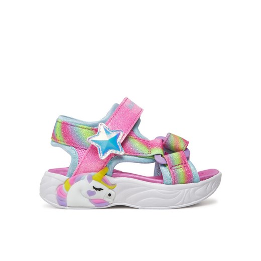 Skechers Sandały Unicorn Dreams Sandal-Dreamy Unicorns 303107N/PKMT Różowy ze sklepu MODIVO w kategorii Sandały dziecięce - zdjęcie 182709085